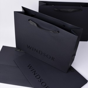 Noir Luxe Paper Bag